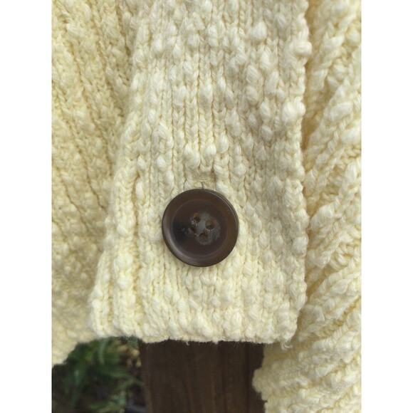 By Together cropped cardigan S knit sweater Anthro academia collegiate preppy - Picture 3 of 11